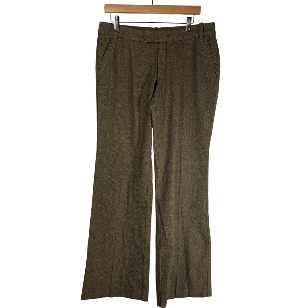 NWT Eddie Bauer Women's Wide Leg Dress Pants Size 8 Brown